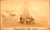 [Military camp scene, Bradford, VT]