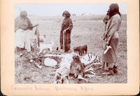 Comanche Indians Butchering a Beef