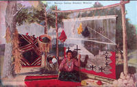 Navajo Indian Blanket Weaver