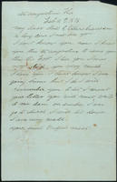 Letter from Buffalo Meat to Miss Elllershausen [sic], Feb. 15, 1878