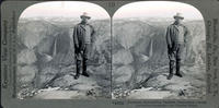 President Roosevelt's Choicest Recreation - Amid Nature's Grandeur - On Glacier Point