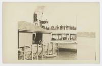 [Canadian steamship L'Ile D'Orleans at wharf]