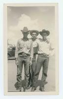 Clayton Hill, Larry finley, David Shellenberger Elk City, 1942