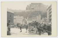[Horse-drawn carts in Quebec]