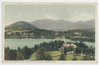 Lake Placid Club from Grand View Hill, Adirondacks