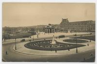 Tout Paris--Panoramic view of the Tuileries and Triumph Arch of Carousal