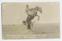 Rearing to Go, Cheyenne Frontier Days, copyright 1918