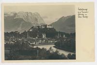 Salzburg, g.d. Tennengebirge u. Pass-lueg