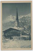 Garmisch, Alte kirche mit Kramer