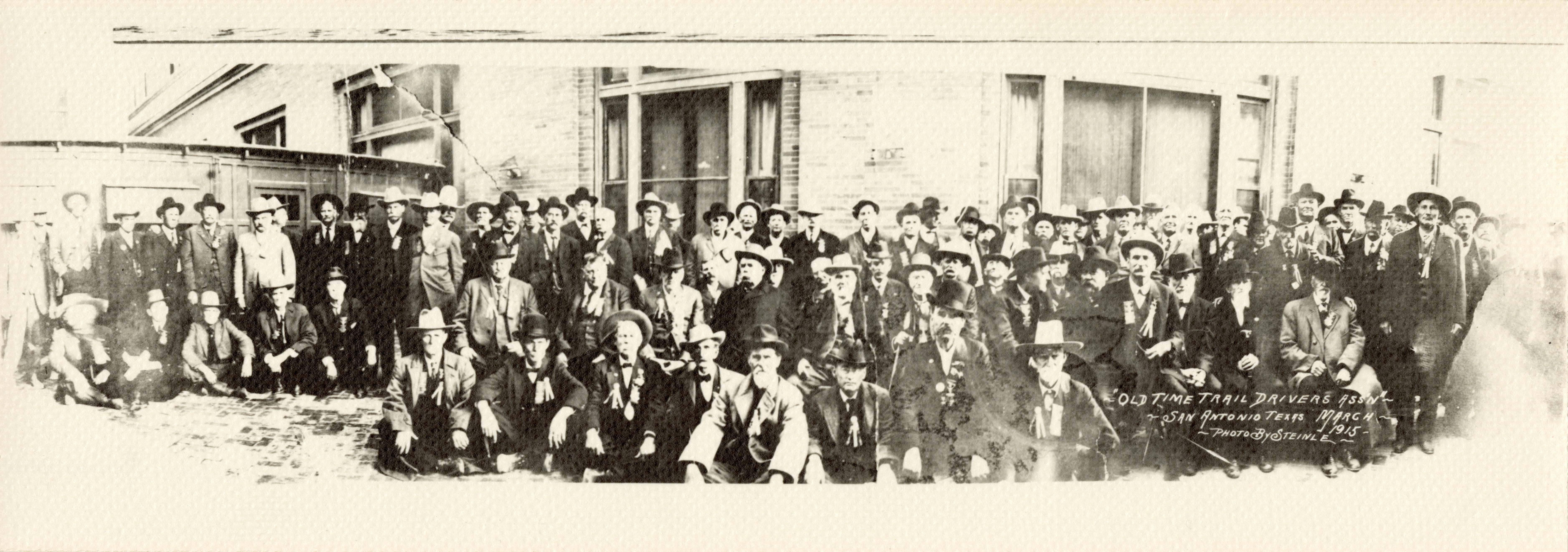 Old time trail drivers assn., San Antonio, Texas, March 1915
