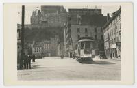 [Street scene with streetcar]