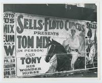 [Poster:  Tom Mix in Sells-Floto Circus]
