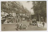 Paris--Le Boulevard Montmarte vu du Carrefour Drouot-Richelieu