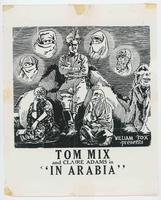 [Poster: Tom Mix "In Arabia"]