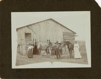 [Andrew J. Harrington homestead, 1880's]