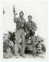 Warren Oates and Richard Evans, "Two for the gallows" on "Laramie" 7/28/61