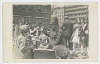 [Street market in Quebec]