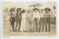 Cowgirls at the Ark-Okla Rodeo