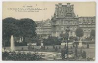 Paris--Le Jardin des Tuileries et le Pavillon de Rohan