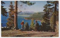 Lake Tahoe near Cave Rock--Crystal clear days in autumn