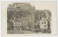 [Chateau Frontenac with old buildings]