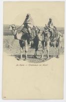 Le Caire-chameaux au desert