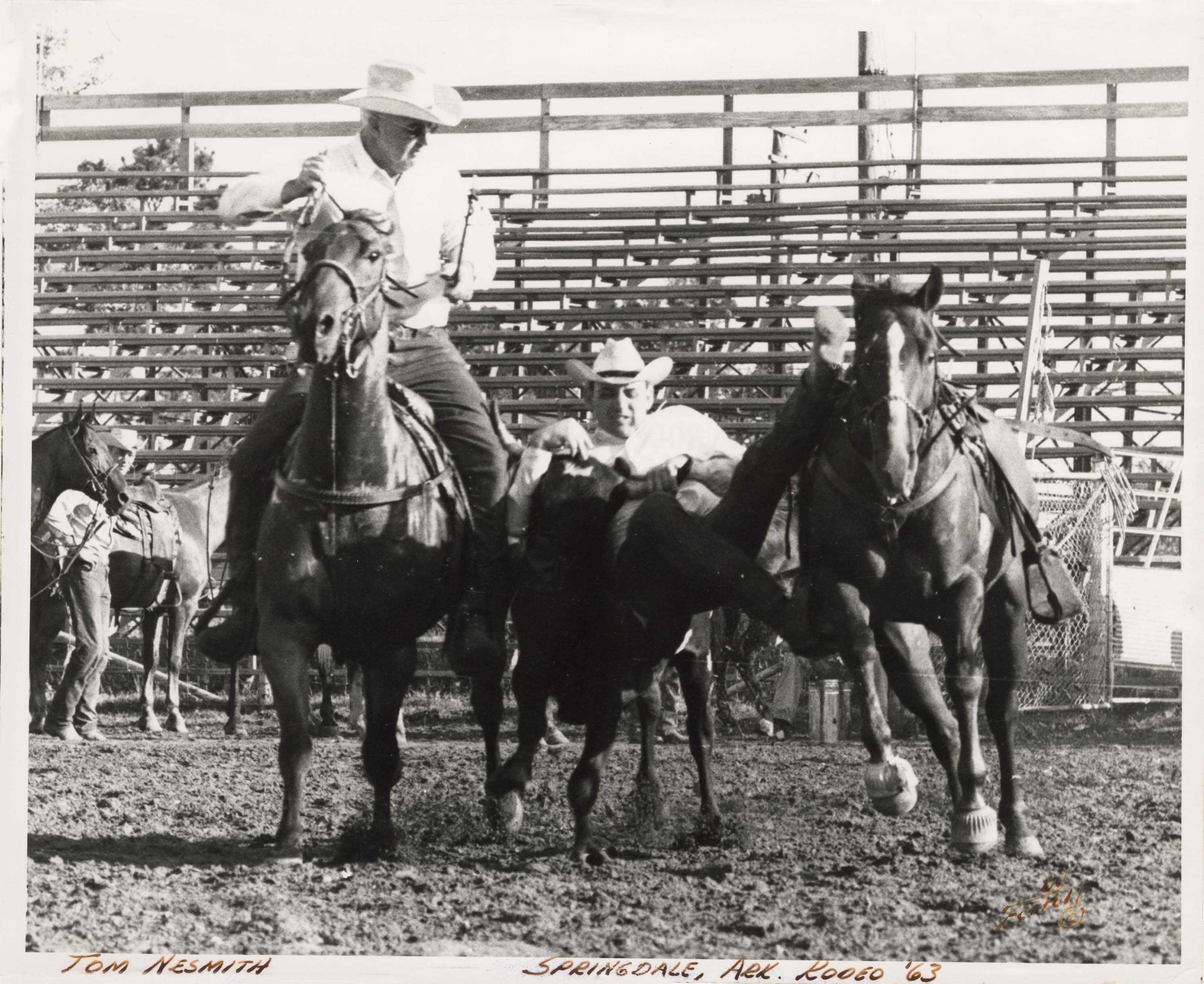 Tom Nesmith Springdale, Ark. Rodeo '63