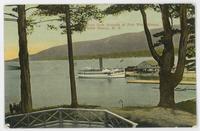 View from grounds of Fort Wm. Henry, Lake George, N.Y.