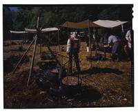 National Cowboy Hall of Fame, Events, Exterior, Chuck Wagon Gathering - Cook, 5/16/98