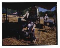 National Cowboy Hall of Fame, Events, Exterior, Chuck Wagon Gathering - Cook, 5/16/98