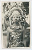 [Woman in Balinese costume]