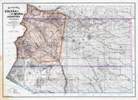 Sectional Map of Colfax and Mora Counties, New Mexico