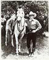 [Buck Jones and his horse]