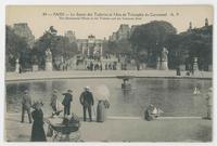 Paris--Le Bassin des Tuileries et L'Arc de Triomphe du Carroussel