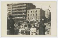 [Street market in Quebec]