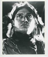[Tom Mix in Indian headdress]