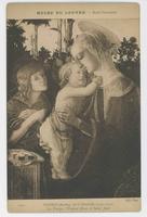 Virgin the infant Jesus and Saint John