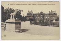 Tout Paris--Luxembourg Garden--Senate Palace