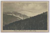 Summit of Mt. Washington on a June morning