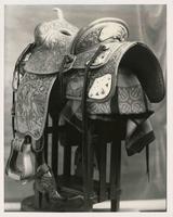 1st saddle, 1928 world championship, Turk Greenough, Pendleton, Oregon