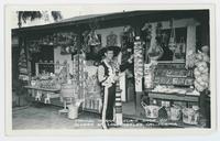 Typical Mexican curio shop on Olvera St. Los Angeles, Calif.