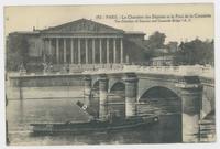 Paris--La Chambre des Deputes et le Pont de la Concorde