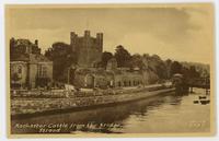 Rochester Castle from the bridge, Strood