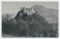 Die festung Hohensalzburg v. d. Richter-Hohe aus