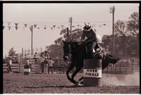 Unidentified Barrel racer