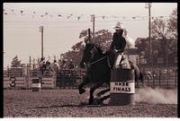 Unidentified Barrel racer