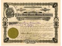 This certifies that Irene Hamilton is the owner of One Hundred and Fifty Shares...