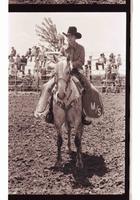 Unidentified Cowboy on horseback