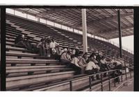 Unidentified crowd in grandstand