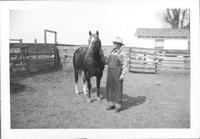 Bob Wills and horse